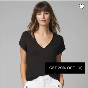 White House Black Market Power Tee